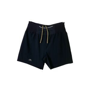 NWOT KALENJI Shorts Men~S W30”Decathlon Black Zip-Pocket Logo Bike Running Sport